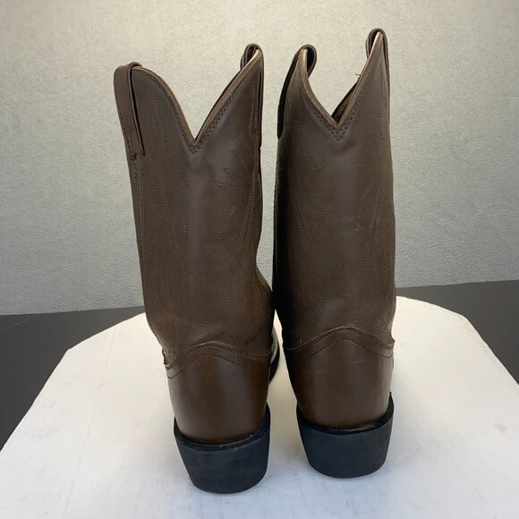 Justin Brown Leather Western, Cowboy‎  Boots JB1100 Mens Size 10.5  EE main image 7